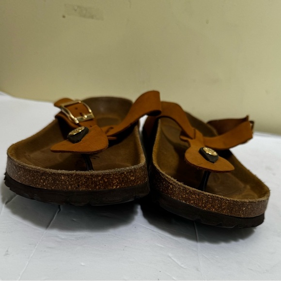 BIRKENSTOCK Betula GIZEH Thong Nubuck Boho Sandals Slides Mules Eva Neutral 10 - Picture 12 of 14
